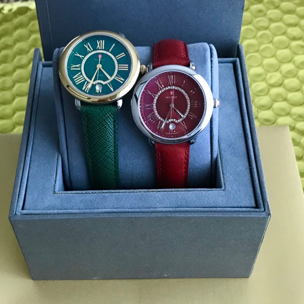 Michele Serein Mid Diamond watches